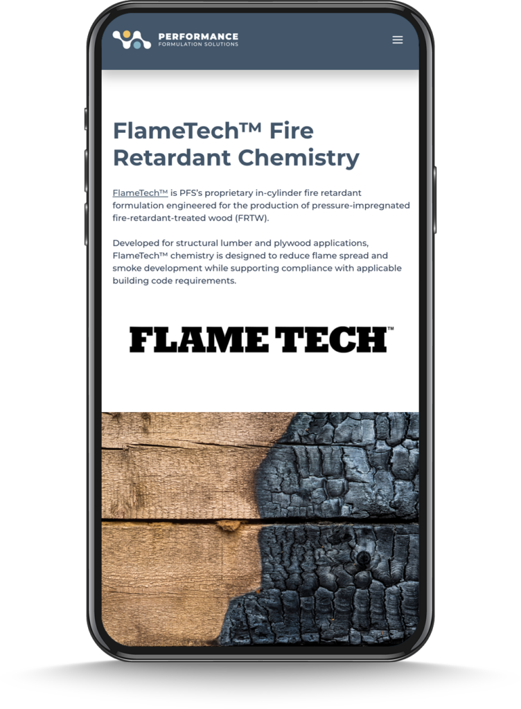 PFS work sample